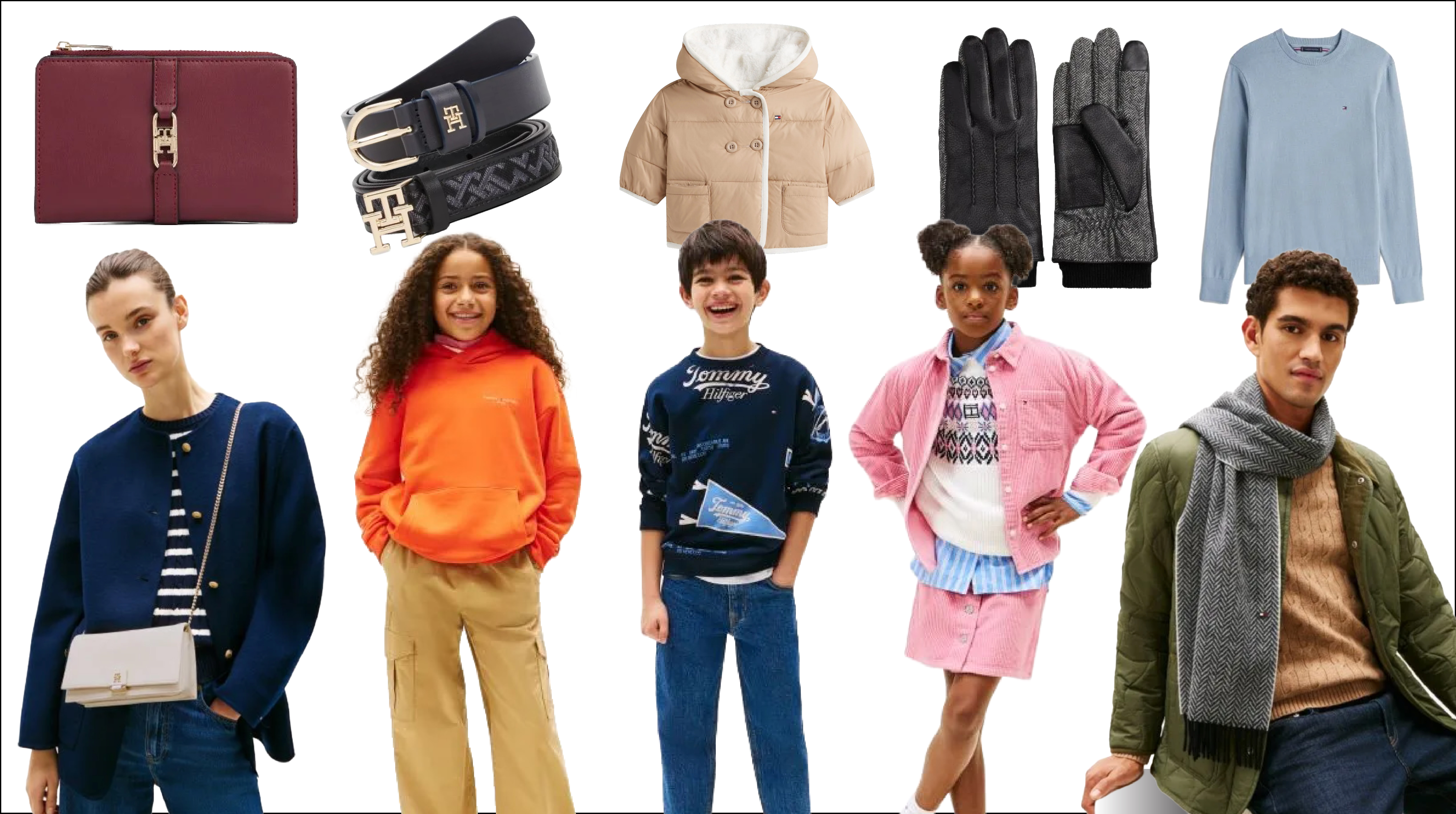 Οδηγός χριστουγεννιάτικων δώρων για όλη την οικογένεια με σφραγίδα Tommy Hilfiger